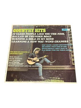 Vintage Country Hits Vinyl LP Dick Nolan Diane Merritt ARC Country Black Canada